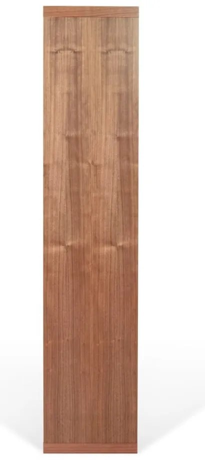 Кафява библиотека от декор от орех 70x159 cm Berlin – TemaHome