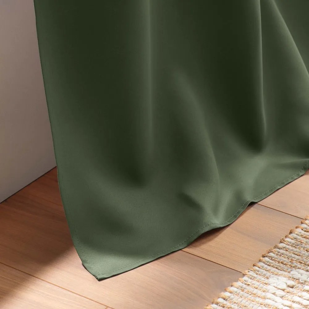 Затъмняваща завеса в цвят каки 135x280 cm Occult – douceur d'intérieur