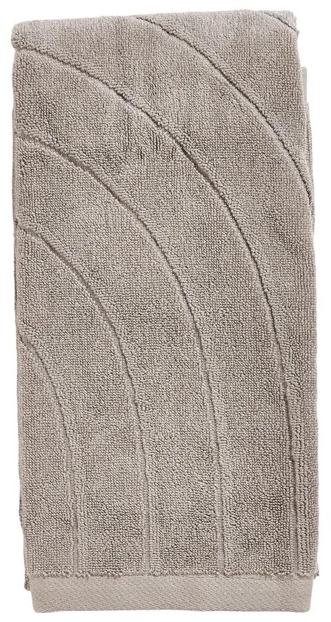 Сива памучна кърпа от тери 50x100 cm Time – Zone