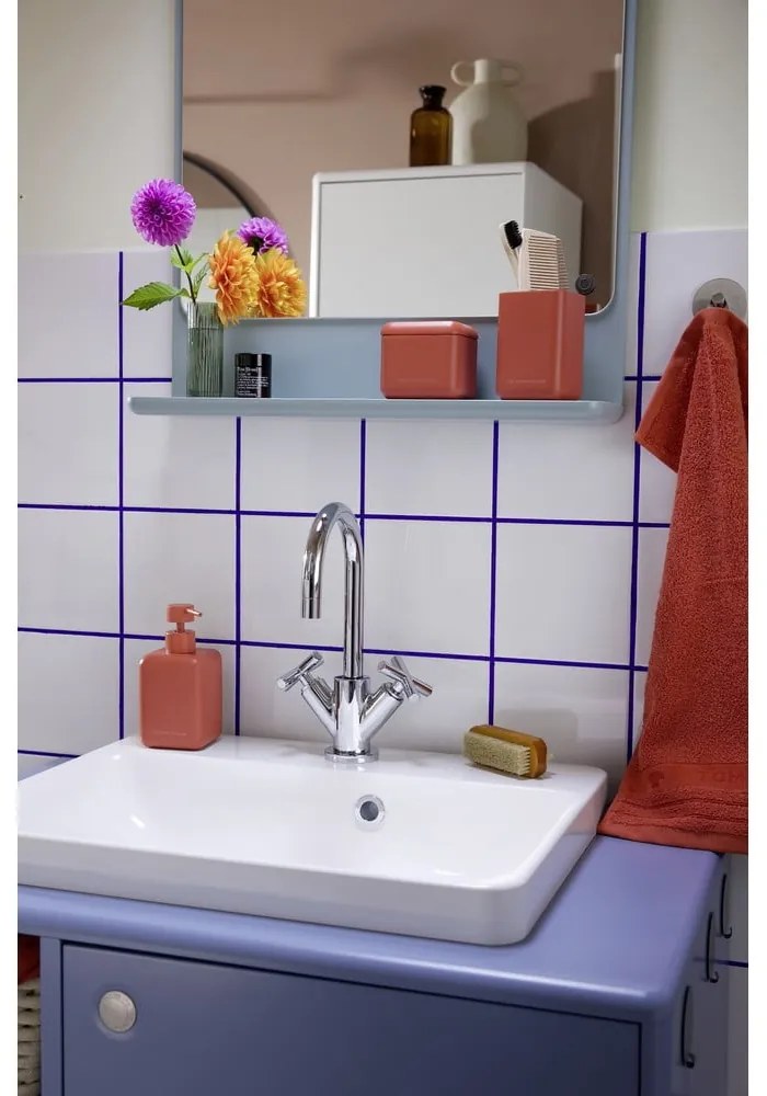 Оранжев диспенсер за сапун от полиресин 380 ml Tom Tailor T-Rounded – Wenko