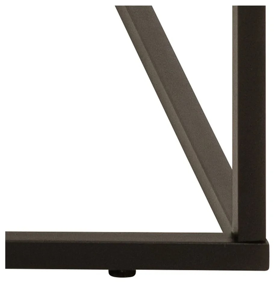 Бежова масичка за кафе с плот от имитация на мрамор 55x110 cm Barossa – Actona