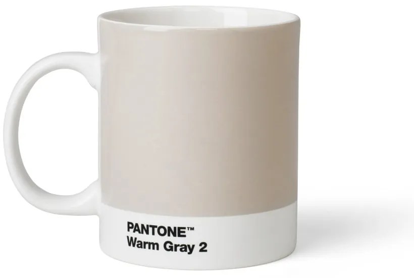Сива керамична чаша 375 ml Warm Gray 2 - Pantone