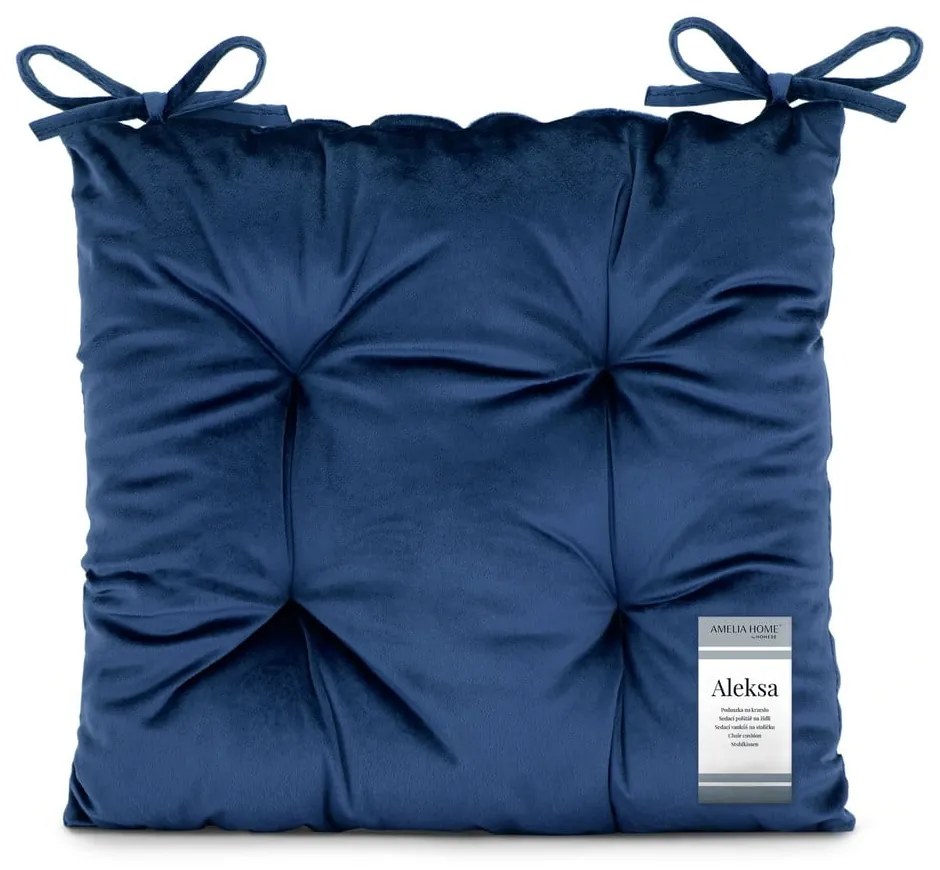 Кадифена възглавница за стол 40x40 cm Aleksa – Restilo