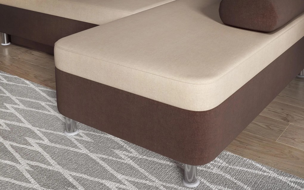 Разтегателен ъглов диван Дани S