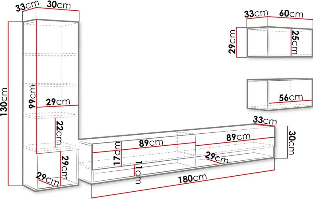 Холна секция Amadeo -Натуральный-Белый