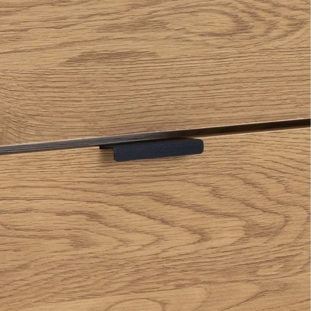 Накланяща се стойка за обувки от дъбов декор в естествен цвят Seaford – Actona