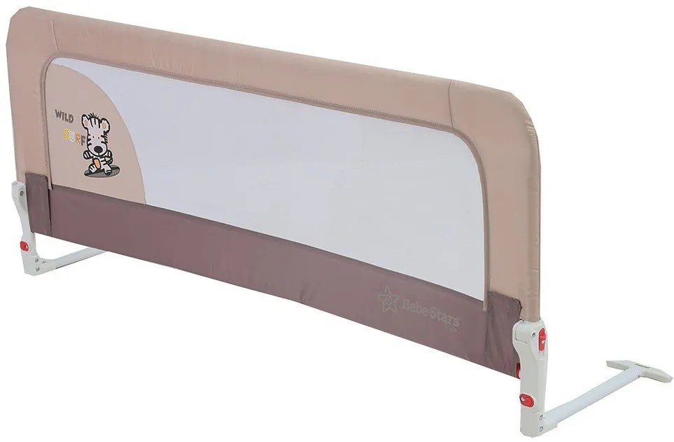 Защитен парапет за легло Bebe Stars-Bordeaux-Length: 140cm (2 τεμάχια)