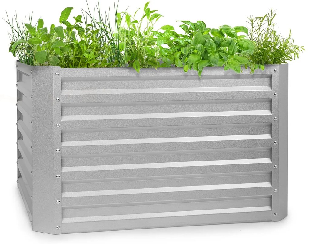 Blumfeldt Blum High Grow Straight, повдигната градинска леха, 100х60х100 см, 600л., стомана