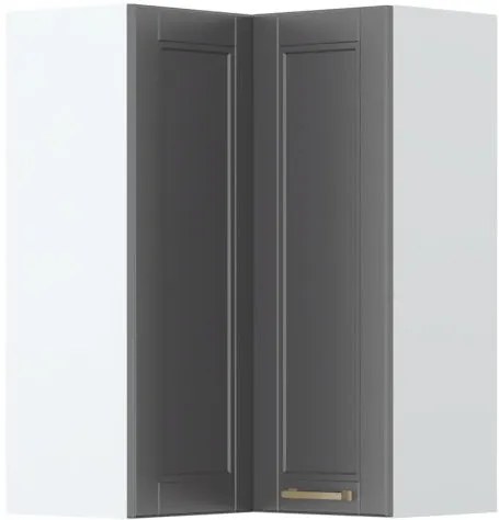 Висящ ъглов шкаф Tahoma V9-UG-2K-Graphite