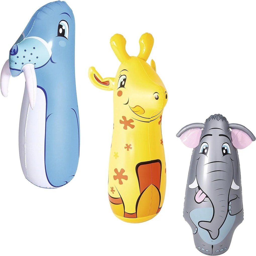 Bestway - Надуваеми кегли животни 89см 52152