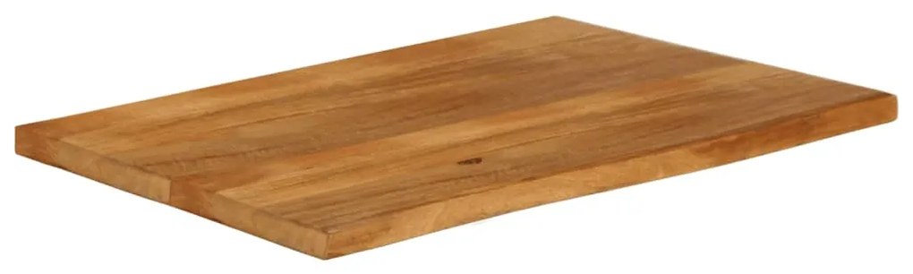 370599 vidaXL Плот за маса, жив ръб, 110x60x3,8 см, масивно дърво манго