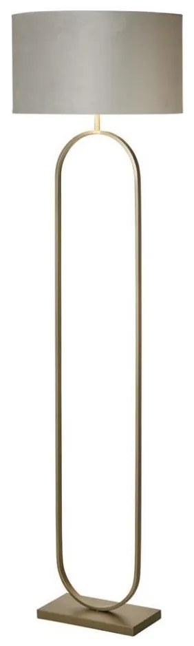 Searchlight EU95102GY - Подова лампа MODISH 1xE27/60W/230V сива