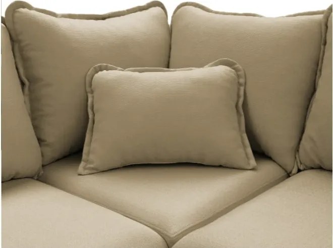 Бежов ъглов диван (ляв ъгъл) Beata - Ropez