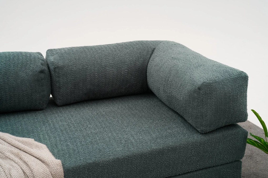 Троен диван Comfort, цвят Зелен