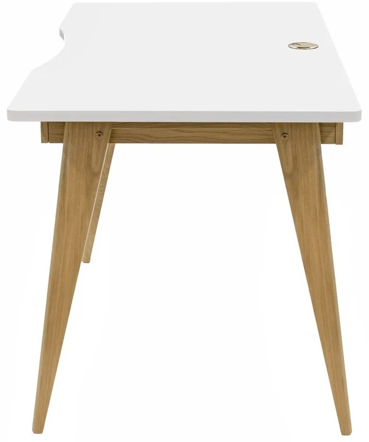 Работна маса от декор от дъб 70x140 cm Nice – Woodman