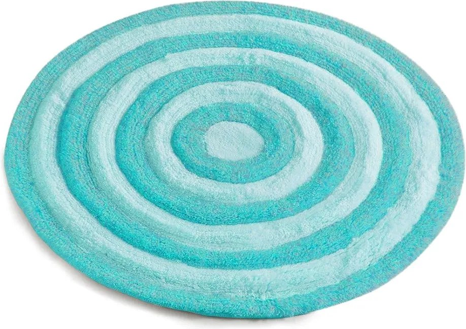 Изтривалка за баня Кръгла мента, ⌀ 90 cm - Foutastic