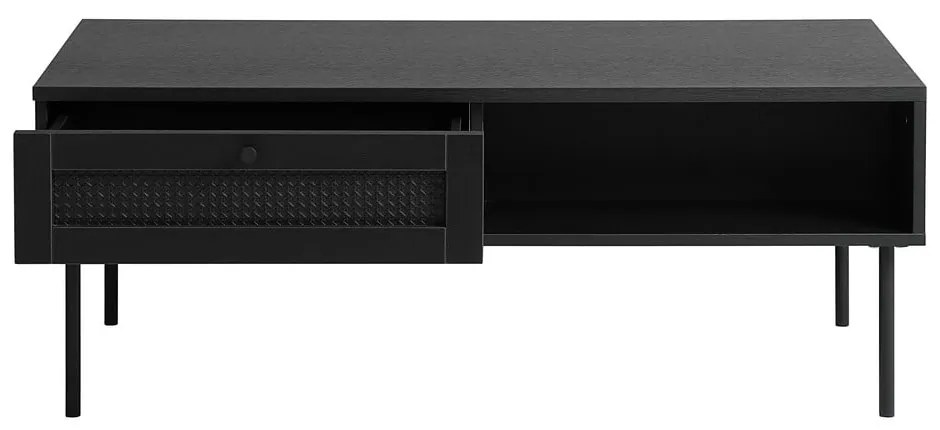 Черна масичка за кафе 60x110 cm Pensacola – Unique Furniture