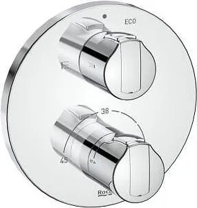 Термостатен смесител за вграждане Т-1000, за вана/душ, за RocaBox