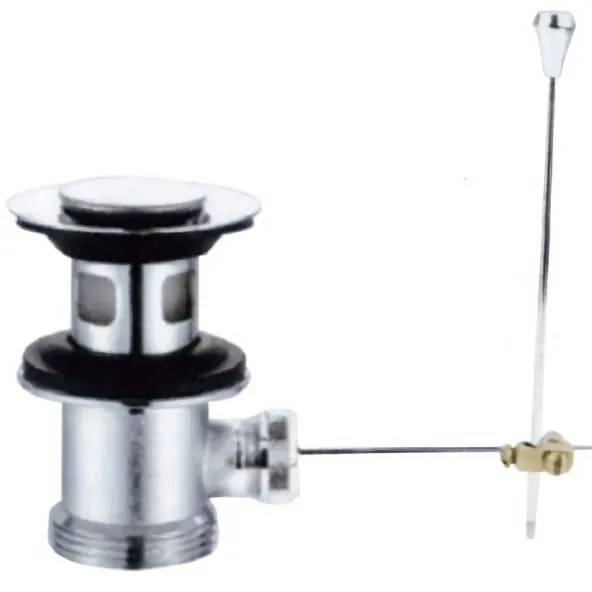 Вентил за умивалник с преливник и капачка KARAG Ι-Satin