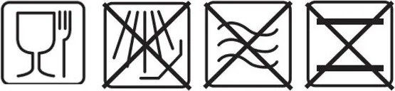 Глинен детски комплект за хранене 3 бр. Sweets – Bloomingville Mini