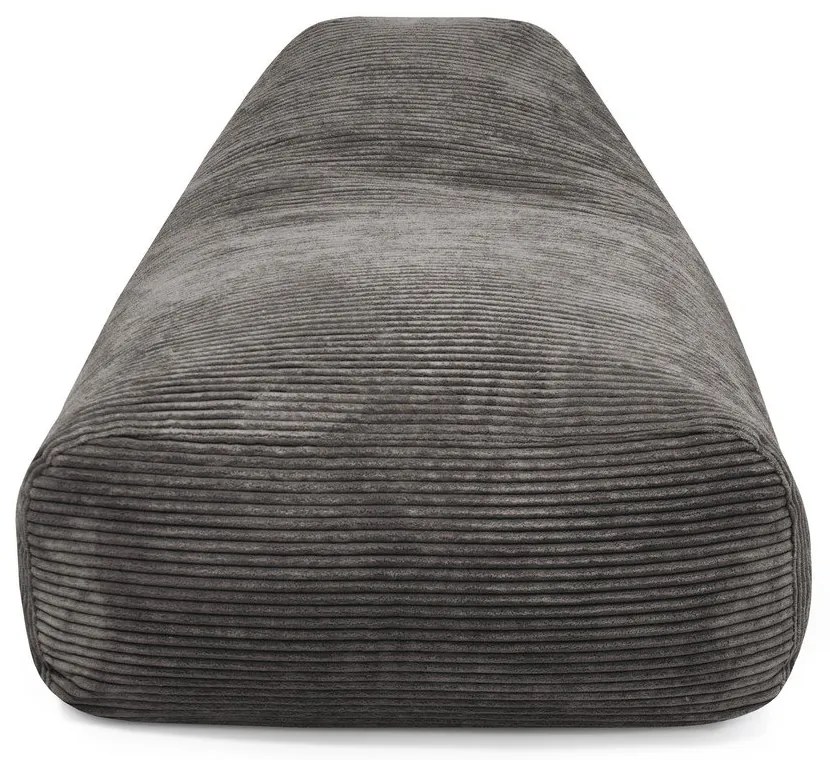 Пуф от рипсено кадифе в цвят мента Snug 130 – SLOWDOWN