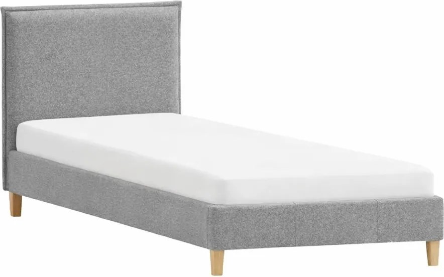 Единично тапицирано легло с включена подматрачна рамка 90x200 cm Tina – Ropez