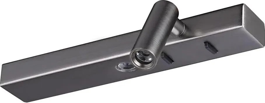 Ideal Lux - LED стенен аплик BONNE 2xLED/6,5W/230V CRI 90 матов хром