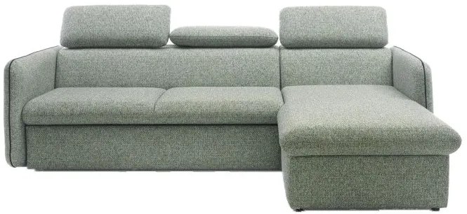 Ъглов диван Leone-Right-Gray Light