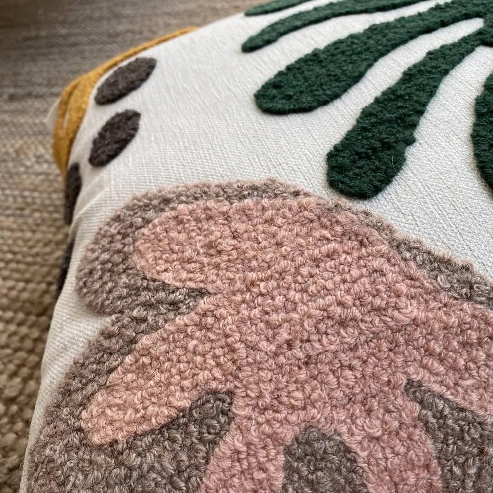 Калъфка за възглавница с ленено платно , 43 x 43 cm Lotus - Joynodes