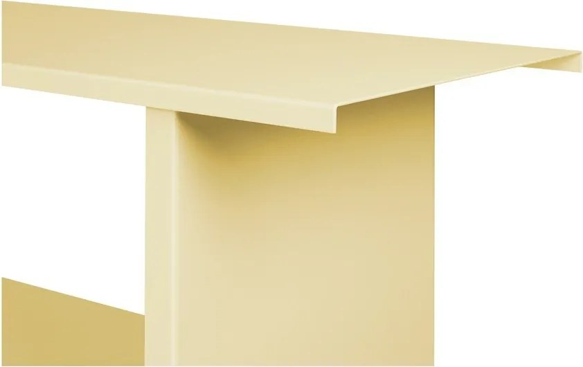 Жълт метален стелаж 160x57x37 cm Hes – noo.ma