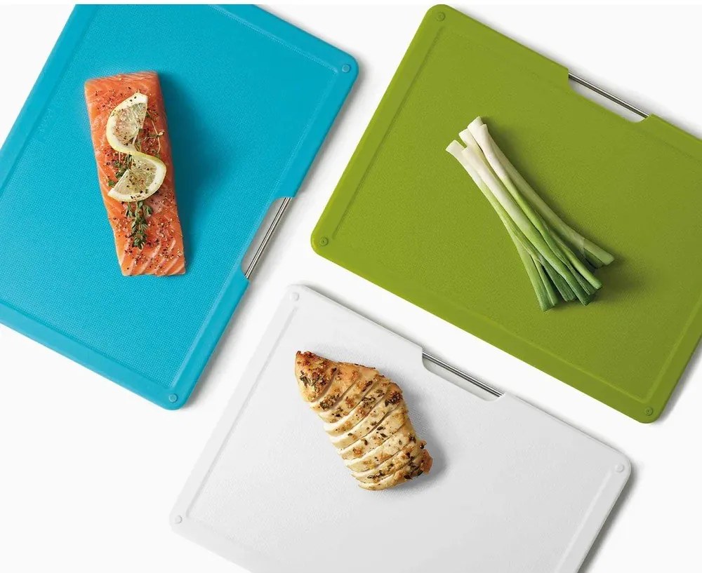Дъски за рязане в комплект 3 бр. със стойка 23x31,5 cm Folio Slim – Joseph Joseph