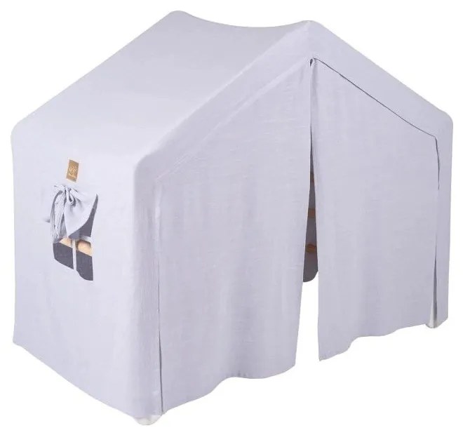 Светлосин/естествен пиклер триъгълник от масивен бор 112x61x94 cm Montessori – Meowbaby