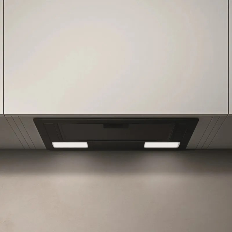 Абсорбатор за вграждане Elica Era C BL 52, 146 W, 52 см, Клас D, 368 м3/ч, LED осветление, Черен