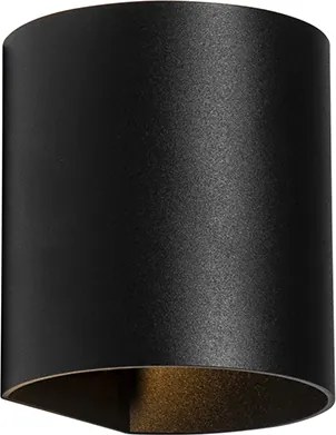 Интелигентна стенна лампа черна с Wi-Fi G9 - Sabbio