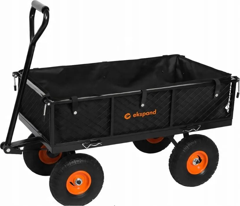 Многофункционална градинска количка 3в1 с товароносимост 200 кг