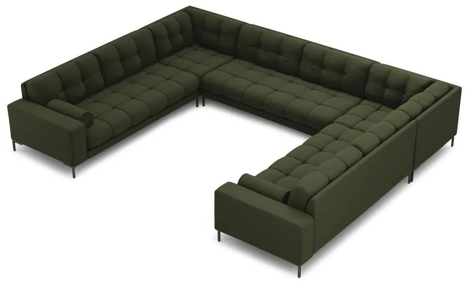 Зелен ъглов диван ("U" форма) Bali – Cosmopolitan Design