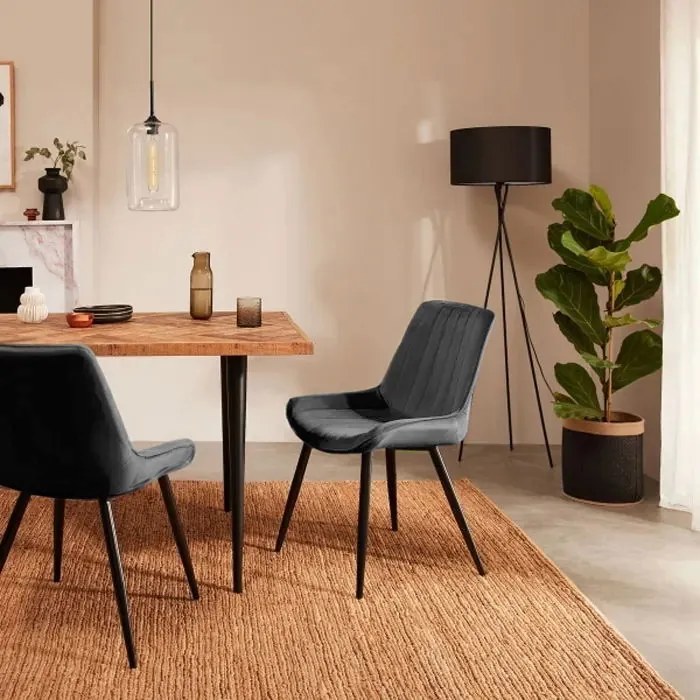 Кухненски стол Toronto-сиво (4) парчета