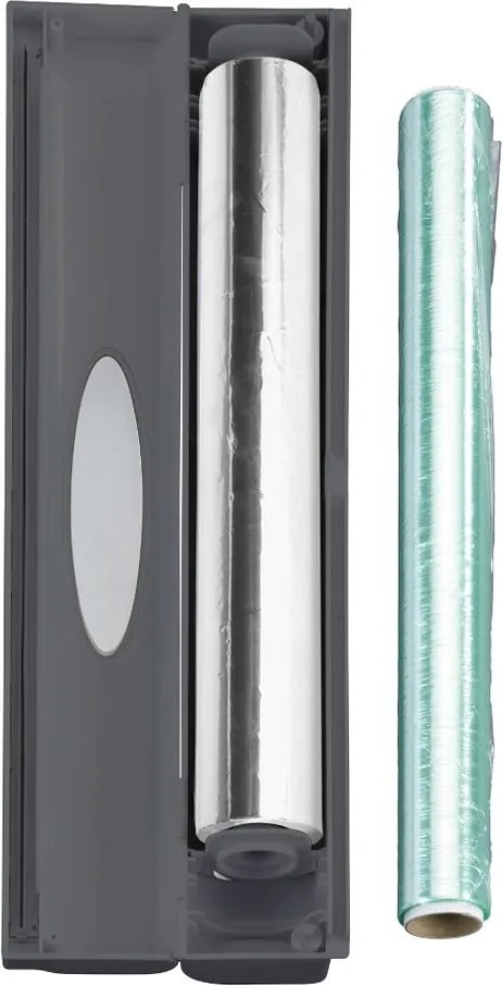 Сива пластмасова поставка за фолио – Wenko