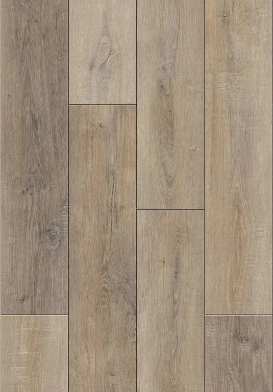 Mexen Casa Grande винилови панели 1227 x 187 мм LVT Dryback 2,5 мм, подложка PVC, 4 V-фуга, дъб