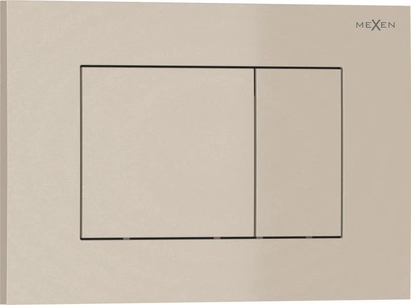 Mexen Tex 02 бутон за промиване, бежов - 6102-07