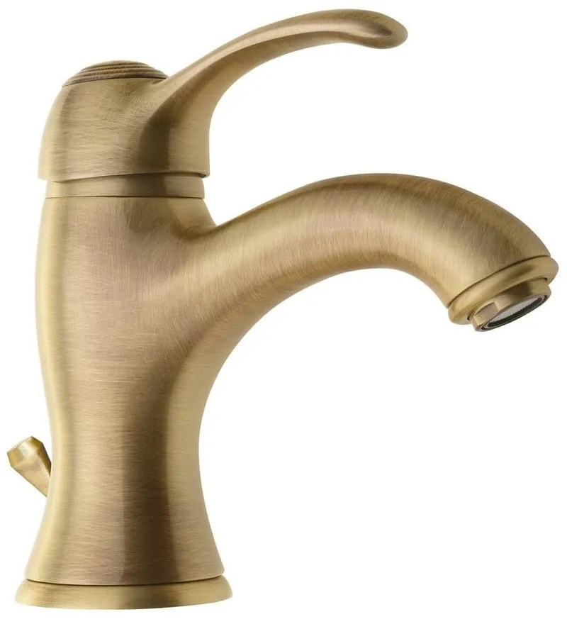 Стояща батерия за мивка в бронзов цвят Kirké – Sapho