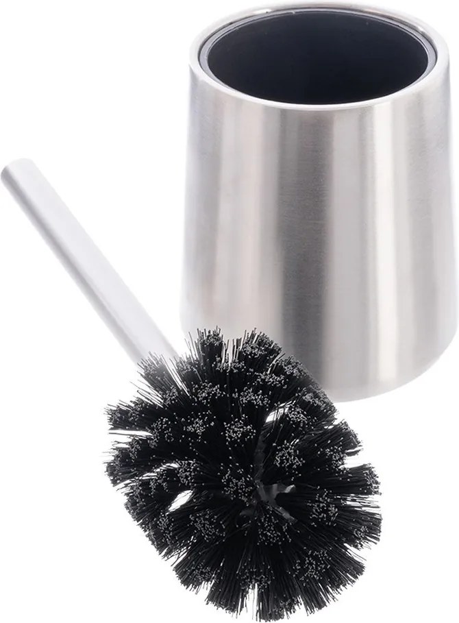 Четка за тоалетна от неръждаема стомана в матово сребрист цвят – Orion