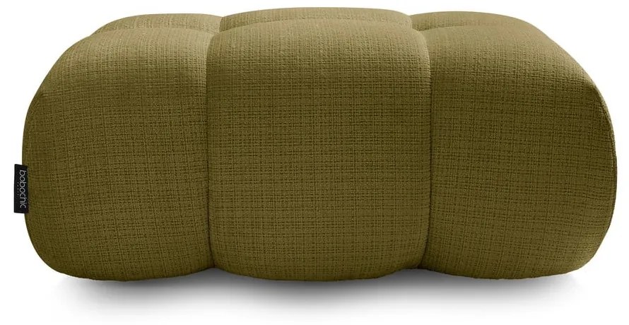 Зелена шенилова табуретка Ivane – Bobochic Paris