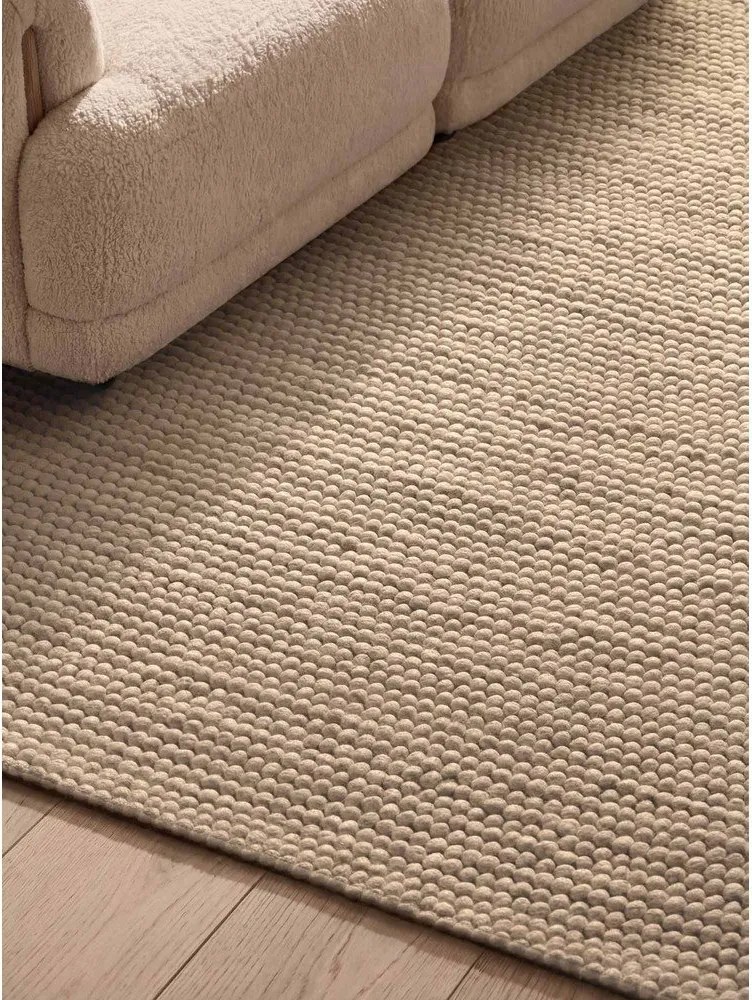 Бежов ръчно изработен вълнен килим 200x300 cm Richmond Diana – Ted Baker