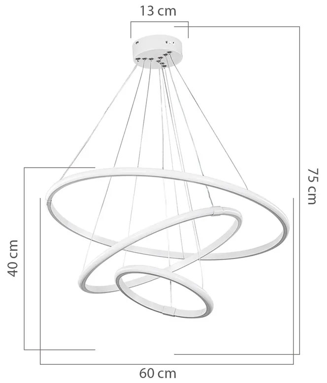 LED лампа 147-000091 бял цвят