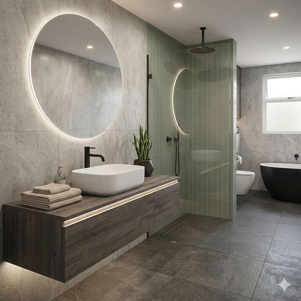 Умивалник за плот Rea Demi Slim