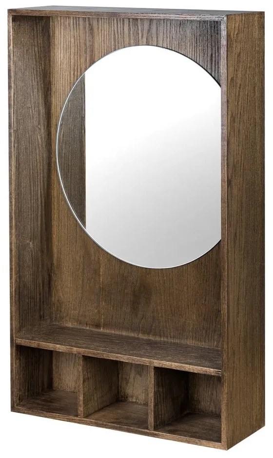 Кафяв панел за окачване от масивен дъб 40x65x11,5 cm Show Me – Mette Ditmer Denmark