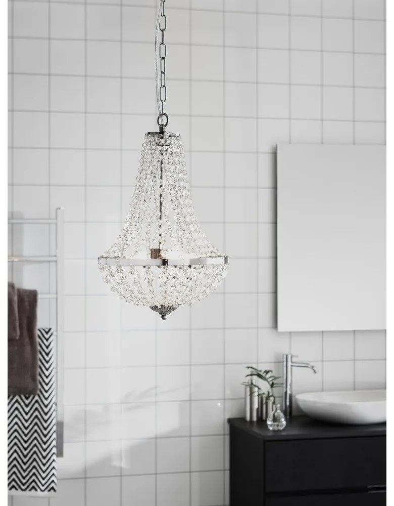 Висящо осветително тяло в сребрист цвят ø 30 cm Gränsö – Markslöjd