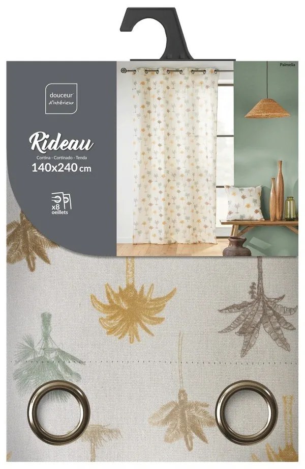 Бежово перде 140x240 cm Palmelia – douceur d'intérieur