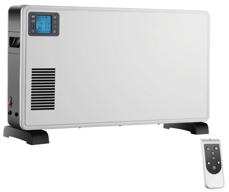 Brilagi - Електрически конвектор 1000/1300/2300W LCD/таймер/TURBO/термостат + д.у.